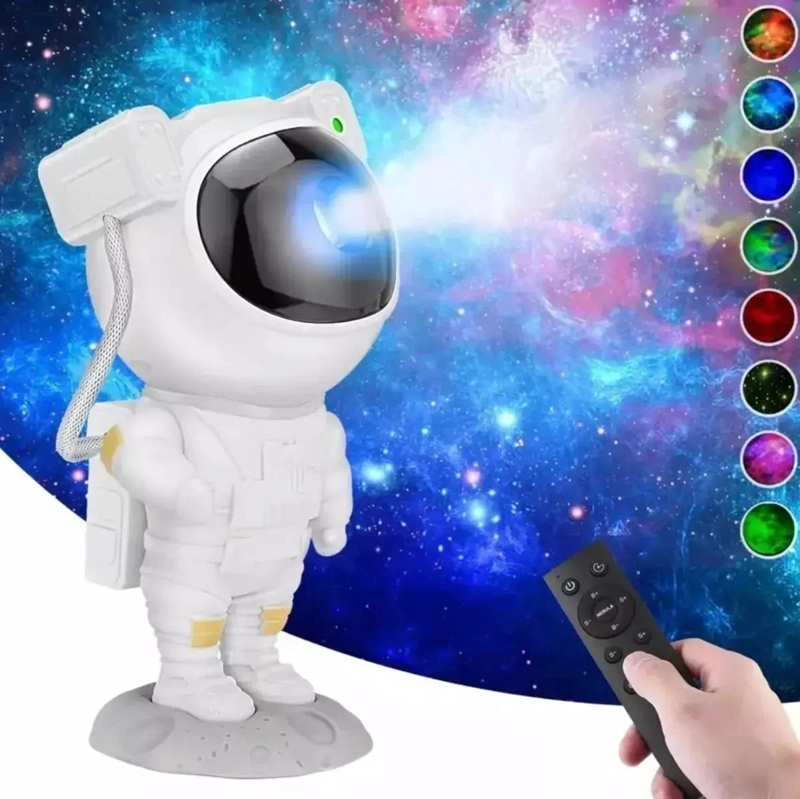 PROYECTOR LED GALAXIA ASTRONAUTA USB PARA AMBIENTES MAGICOS - 6