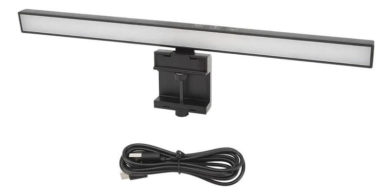 BARRA DE LUZ LED USB PARA MONITOR CON 3 TONOS DE ILUMINACION - 1