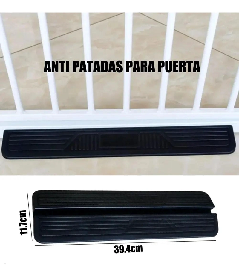 REJA DE SEGURIDAD AJUSTABLE PARA BEBE S Y MASCOTAS EN COLOR BLANCO - 5