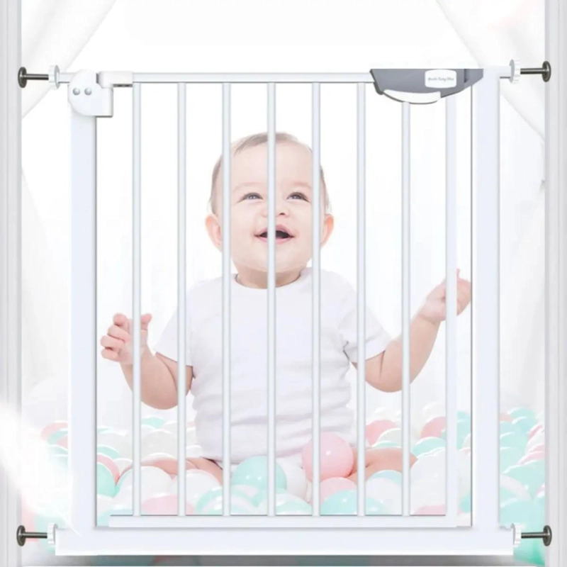 REJA DE SEGURIDAD AJUSTABLE PARA NIÑOS Y MASCOTAS COLOR BLANCO - 2