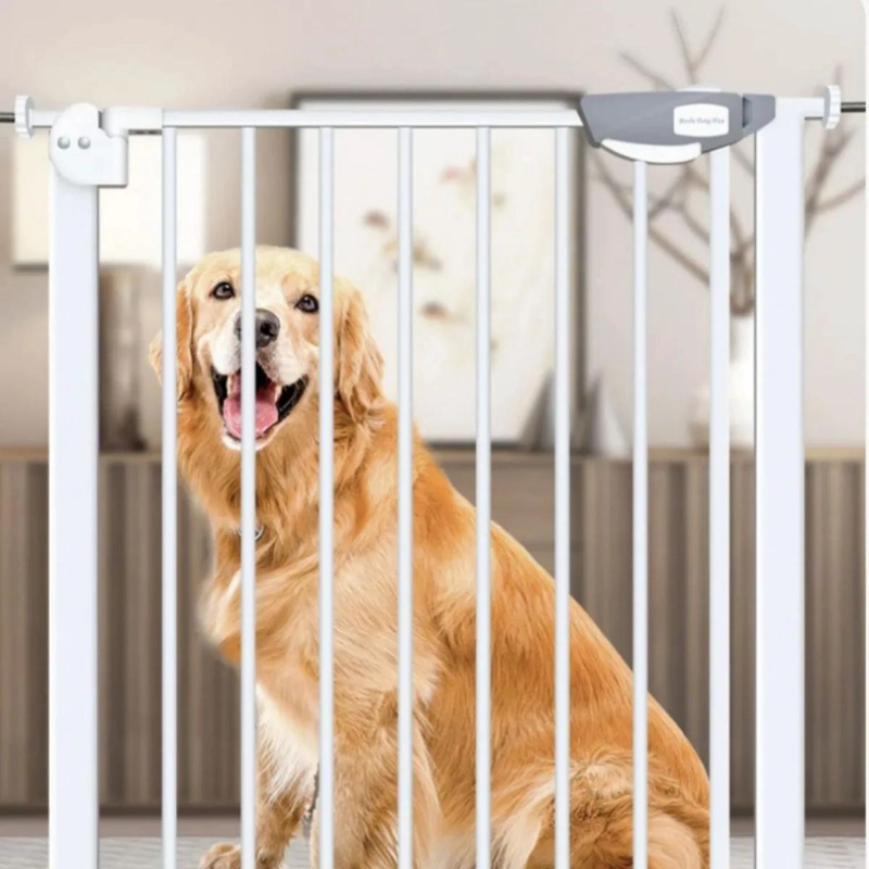REJA DE SEGURIDAD AJUSTABLE PARA NIÑOS Y MASCOTAS COLOR BLANCO - 4