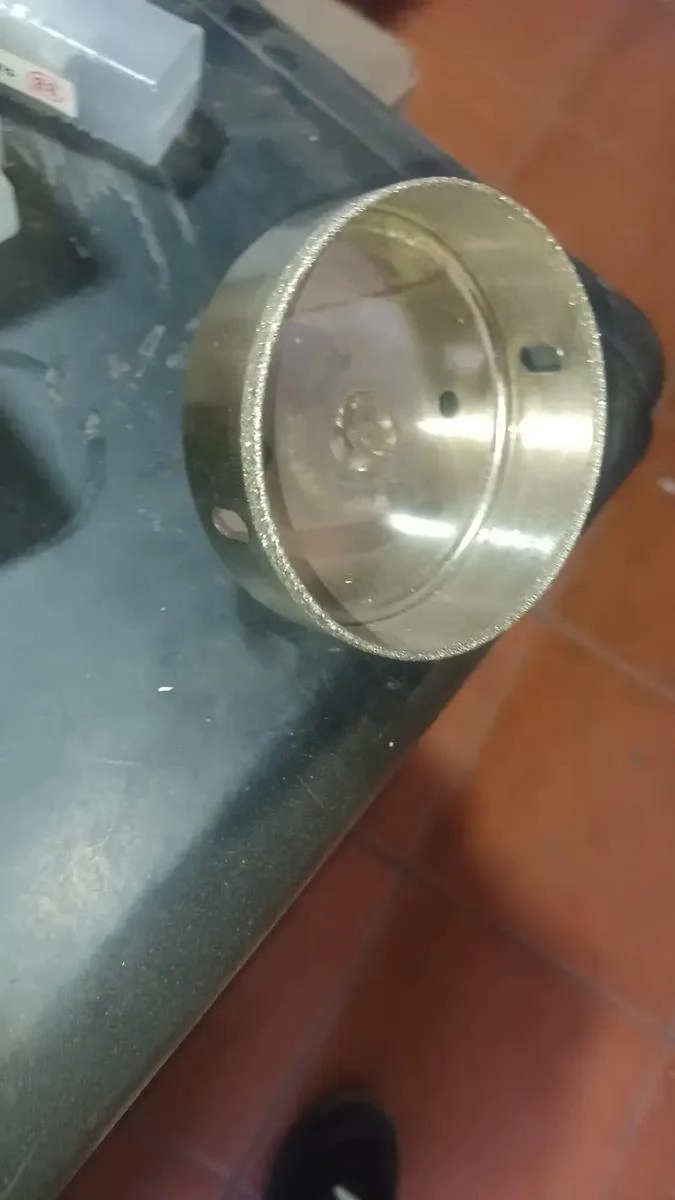 COPA DIAMANTADA DE CERAMICA Y VIDRIO 80 MM - 2