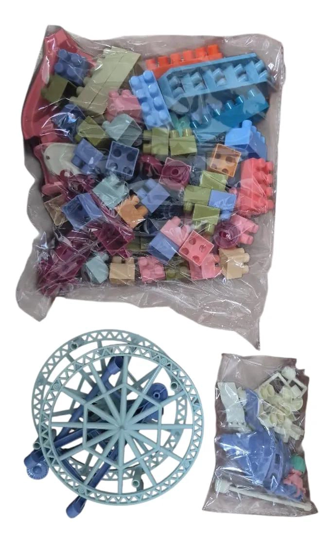 SET DE BLOQUES DE CONSTRUCCION 95 PIEZAS PARA NIÑOS - 4