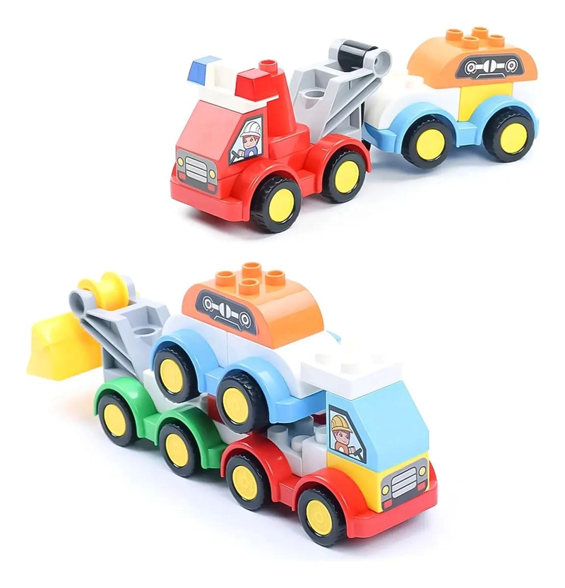 SET DE BLOQUES DE CONSTRUCCION ROBOT 85 PIEZAS PARA NIÑOS - 2