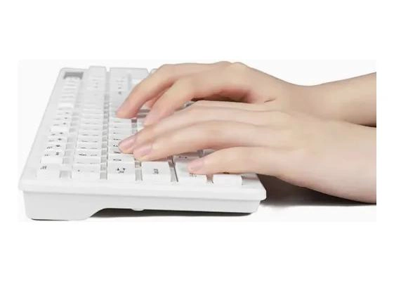 TECLADO Y MOUSE INALAMBRICO SLIM PARA OFICINA Y HOGAR - 3