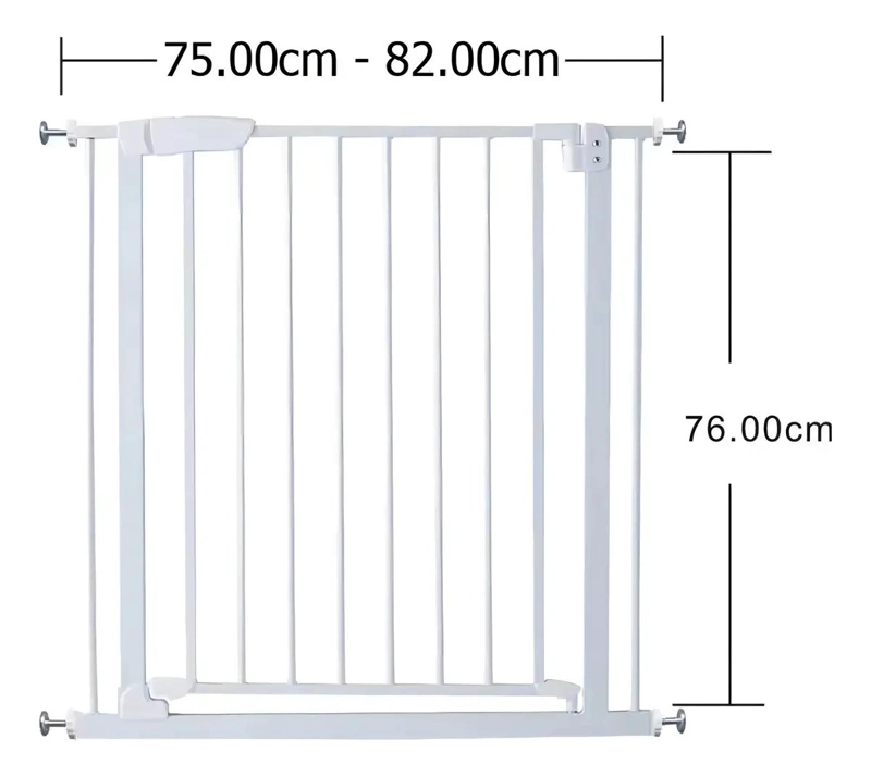 PUERTA DE SEGURIDAD EXPANDIBLE PARA BEBE S Y MASCOTAS - 7