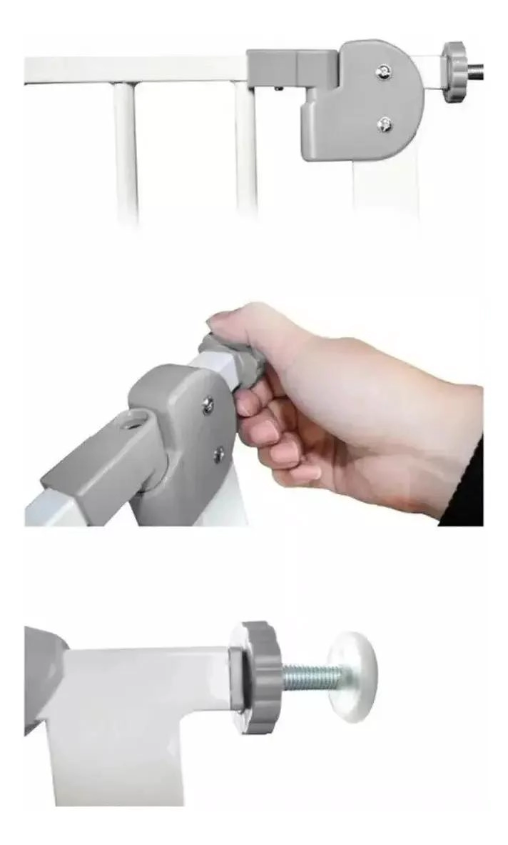 PUERTA DE SEGURIDAD EXPANDIBLE PARA BEBE S Y MASCOTAS - 9