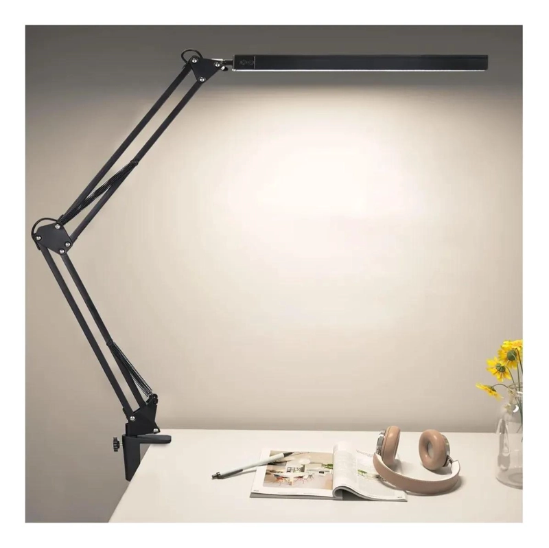 LAMPARA DE ESCRITORIO LED AJUSTABLE CON BRAZO PLEGABLE - 1