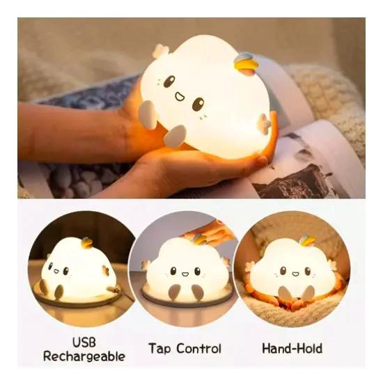 LAMPARA NUBE KAWAII LED USB PARA DECORACION INFANTIL - 3