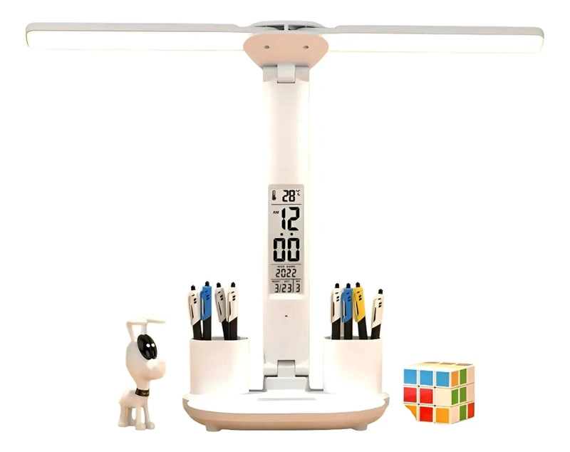 LAMPARA DE ESCRITORIO LED RECARGABLE CON PROTECCION OCULAR - 1