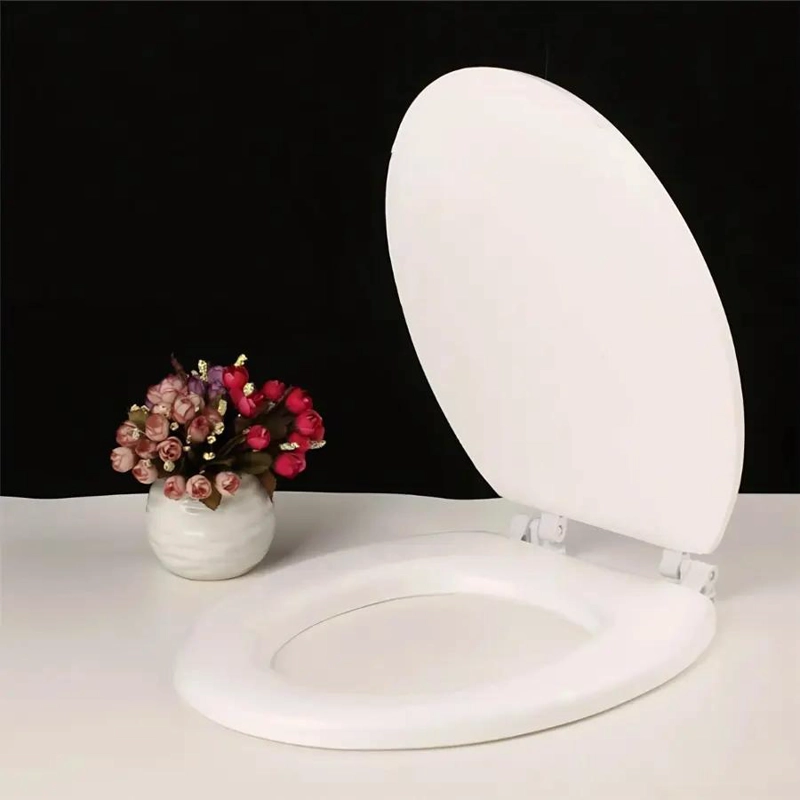 ASIENTO INODORO UNIVERSAL BLANCO CON CIERRE SUAVE Y ESTABLE - 10