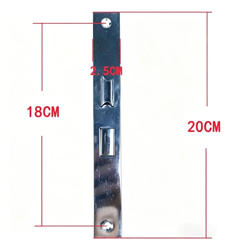 CERRADURA DE SEGURIDAD PARA PUERTAS DE EMERGENCIA DE ACERO INOXIDABLE - 2