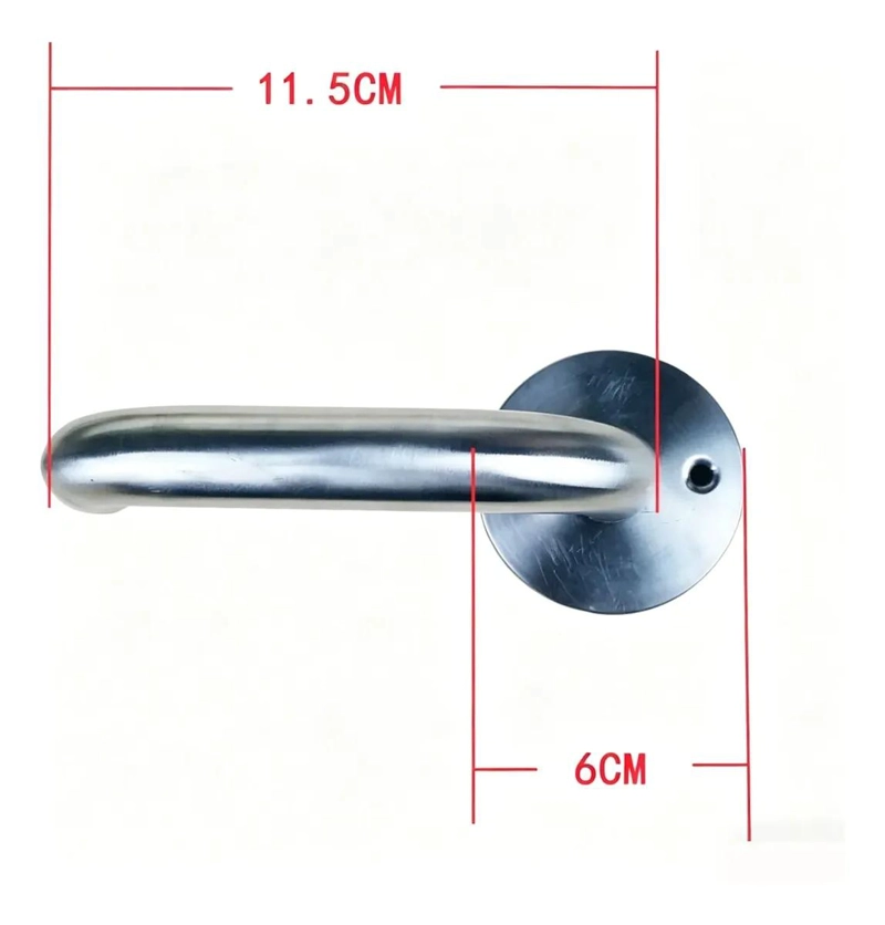 CERRADURA DE SEGURIDAD PARA PUERTAS DE EMERGENCIA DE ACERO INOXIDABLE - 3