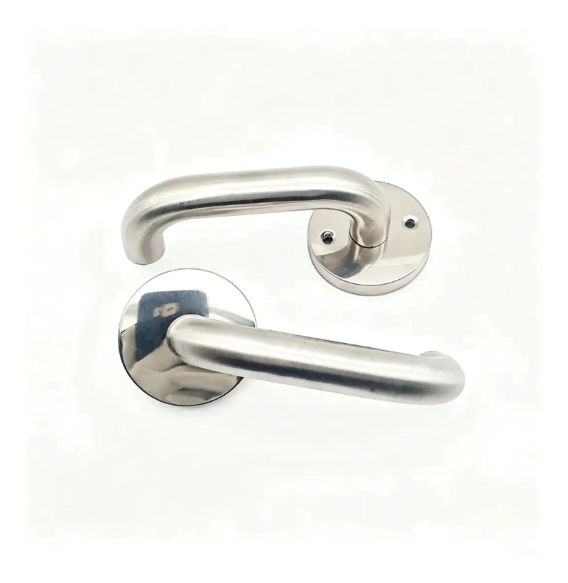 CERRADURA DE SEGURIDAD PARA PUERTAS DE EMERGENCIA DE ACERO INOXIDABLE - 7