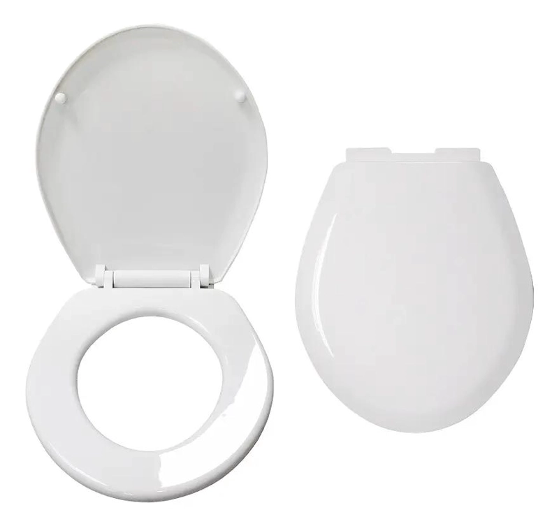 ASIENTO DE BAÑO CIERRE SUAVE COLOR BLANCO - 2