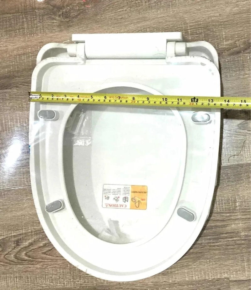 TAPA DE ASIENTO DE BAÑO CON CIERRE SUAVE Y DISEÑO MODERNO - 2