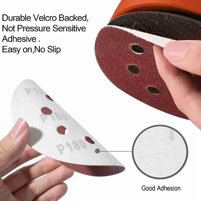 SET DE 100 LIJAS VELCRO 125MM PARA MULTISUPERFICIES - 8