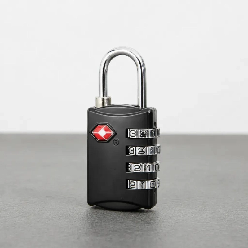 CANDADO DE SEGURIDAD CON COMBINACION PARA MALETAS Y MOCHILAS - 1