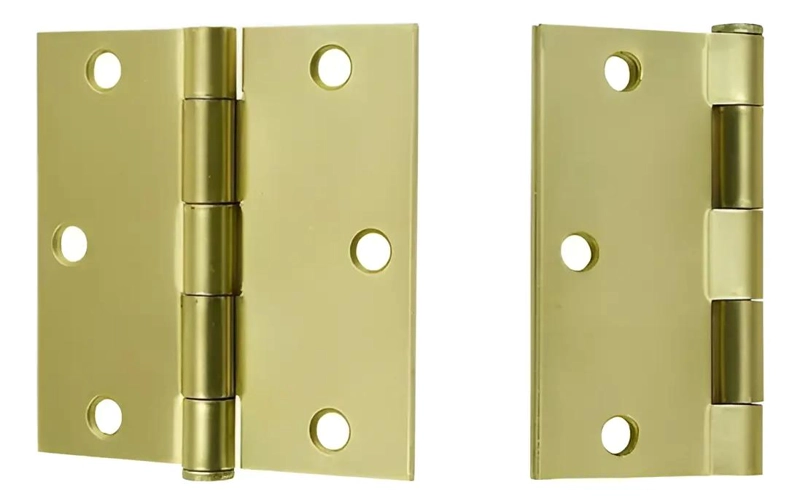 SET DE BISAGRAS GALVANIZADAS DE 30X30 CON RODAMIENTOS - 1