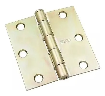 SET DE BISAGRAS GALVANIZADAS DE 30X30 CON RODAMIENTOS - 5