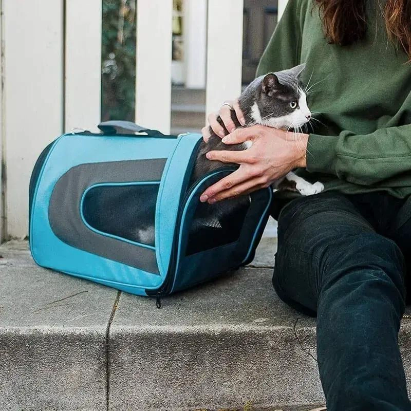 MOCHILA PARA GATOS CON DISEÑO ATRACTIVO Y FUNCIONAL - 2