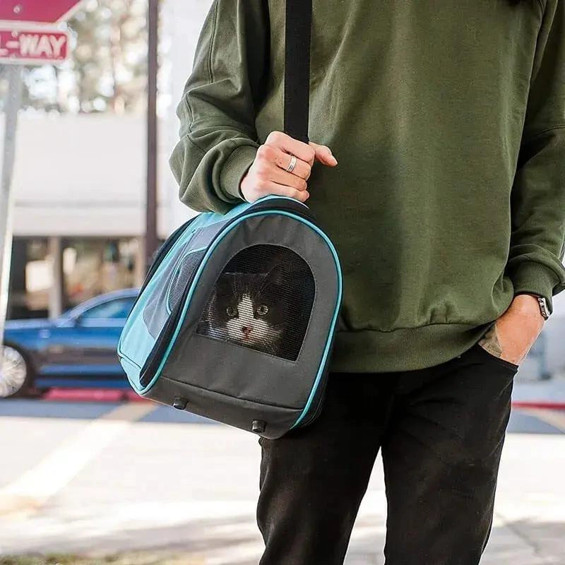 MOCHILA PARA GATOS CON DISEÑO ATRACTIVO Y FUNCIONAL - 3