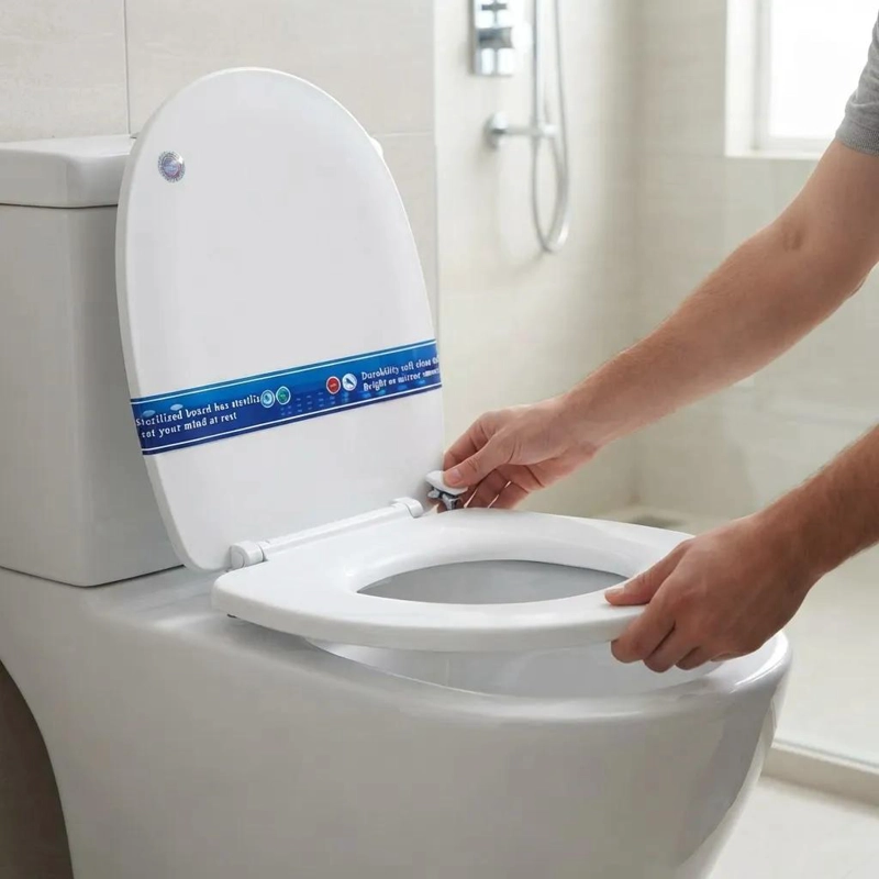 ASIENTO DE BAÑO REDONDO PARA COMODIDAD Y ESTILO - 4