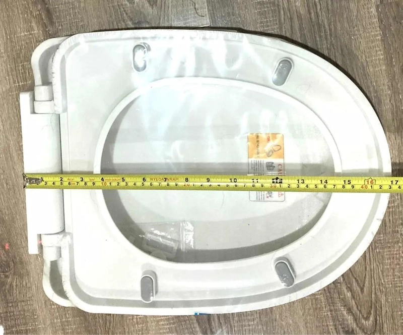 TAPA DE ASIENTO DE BAÑO CON CIERRE LENTO PARA WC - 3
