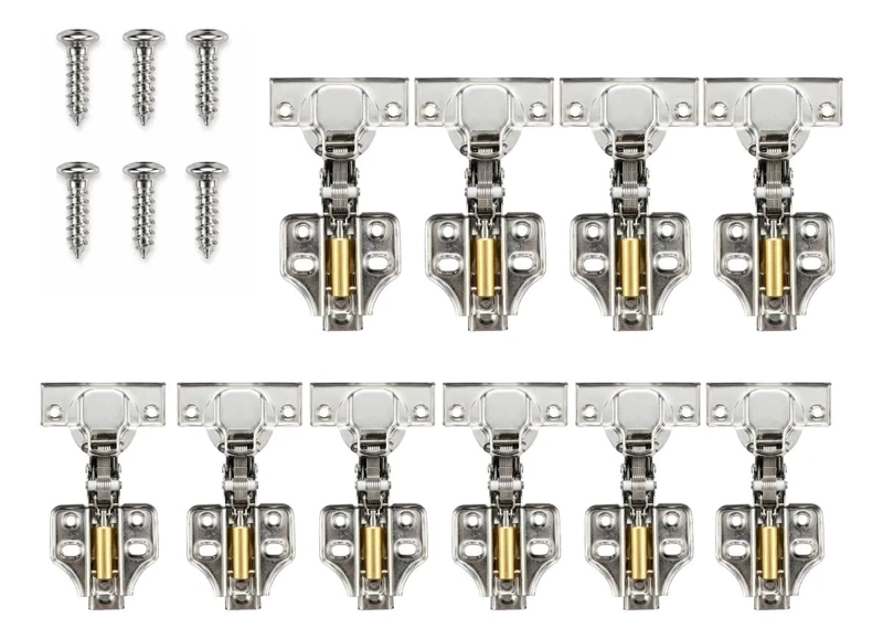 BISAGRAS DE CIERRE SUAVE PARA MUEBLES DE ACERO INOXIDABLE - 1