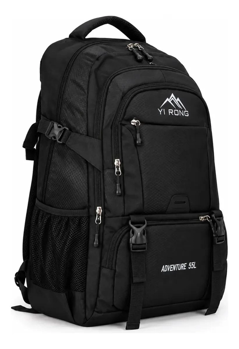 MOCHILA DE TREKKING IMPERMEABLE 55 LITROS CON COMPARTIMIENTOS - 7
