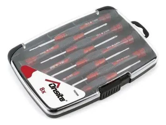 DESTORNILLADOR DE PRECISION TACTIX 8 PIEZAS PARA MANTENIMIENTO - 2