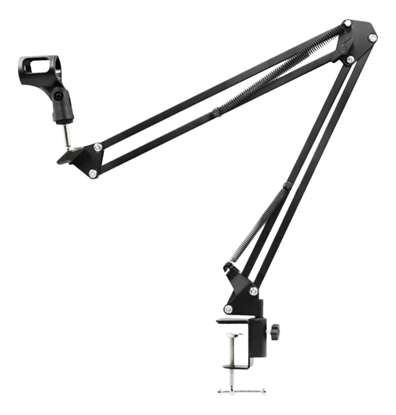 SOPORTE DE BRAZO ARTICULADO PARA MICROFONO PLEGABLE DE MESA - 2