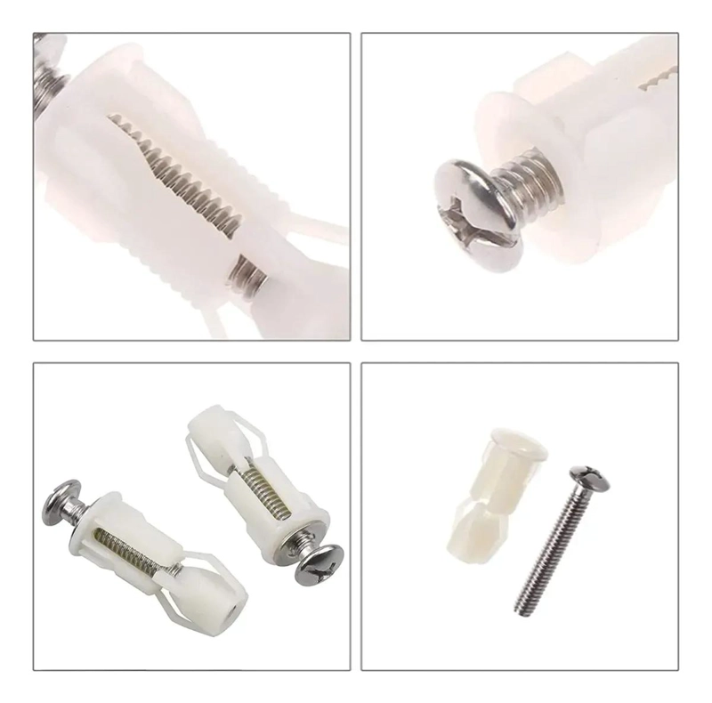 TORNILLOS DE REEMPLAZO PARA ASIENTO DE INODORO, 2 PIEZAS - 5