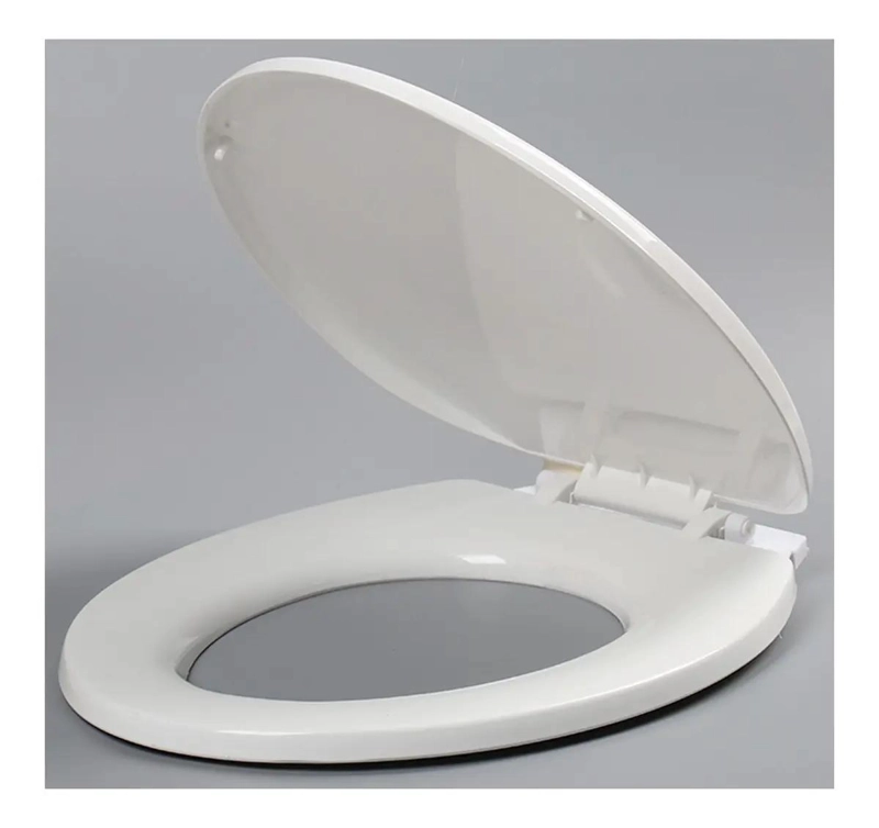 TAPA DE INODORO PLASTICA OVALADA PARA SANITARIOS - 4