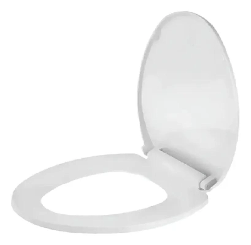 ASIENTO TAPA WC UNIVERSAL AJUSTABLE ARO REDONDO PARA BAÑO - 1