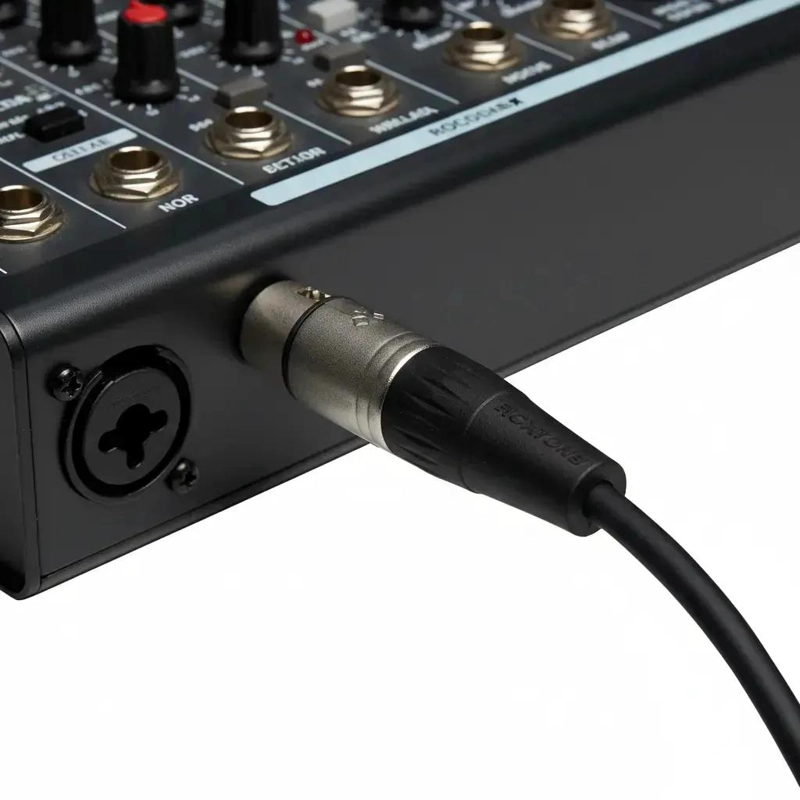 CABLE XLR PROFESIONAL MACHO A HEMBRA DE 1 METRO - 2