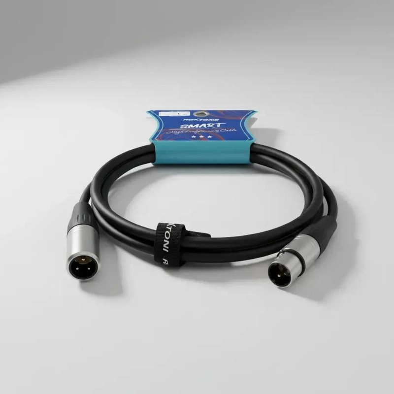 CABLE XLR PROFESIONAL MACHO A HEMBRA DE 1 METRO - 7