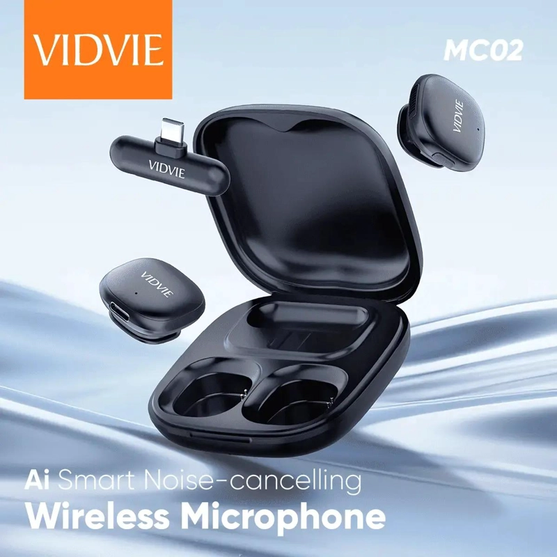 PACK DE 2 MICROFONOS INALAMBRICOS CON CANCELACION DE RUIDO - 2