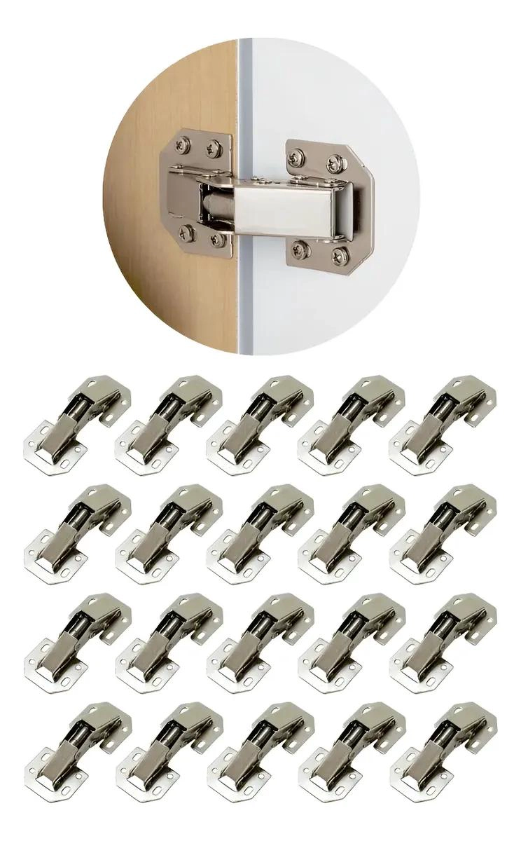 BISAGRAS DE ACERO GRANDES CON RETE N PARA PUERTAS Y GABINETES - 1