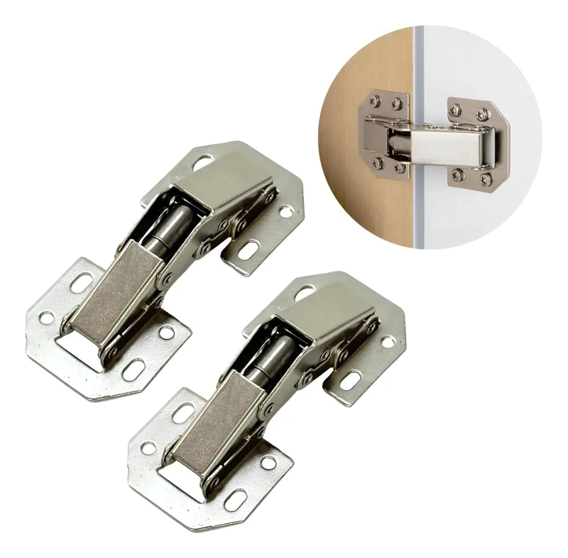 BISAGRAS DE ACERO GRANDES CON RETE N PARA PUERTAS Y GABINETES - 2