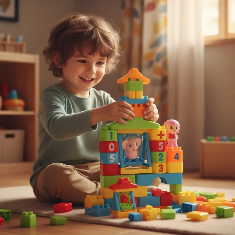 BLOQUES DE CONSTRUCCION CREATIVOS PARA NIÑOS - 1