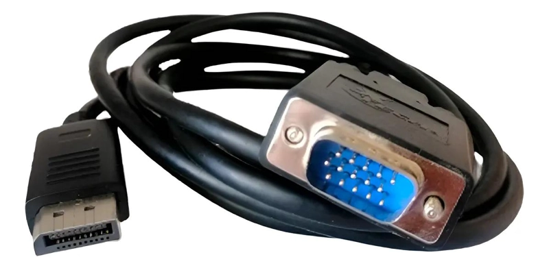 CABLE DISPLAYPORT A VGA 1.8M PARA MONITORES - 2