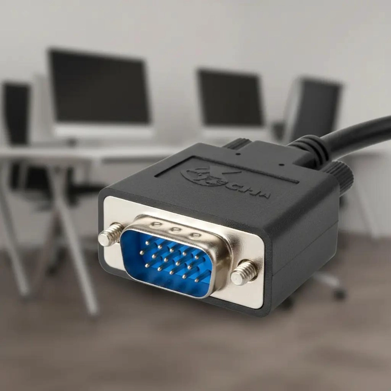 CABLE DISPLAYPORT A VGA 1.8M PARA MONITORES - 8