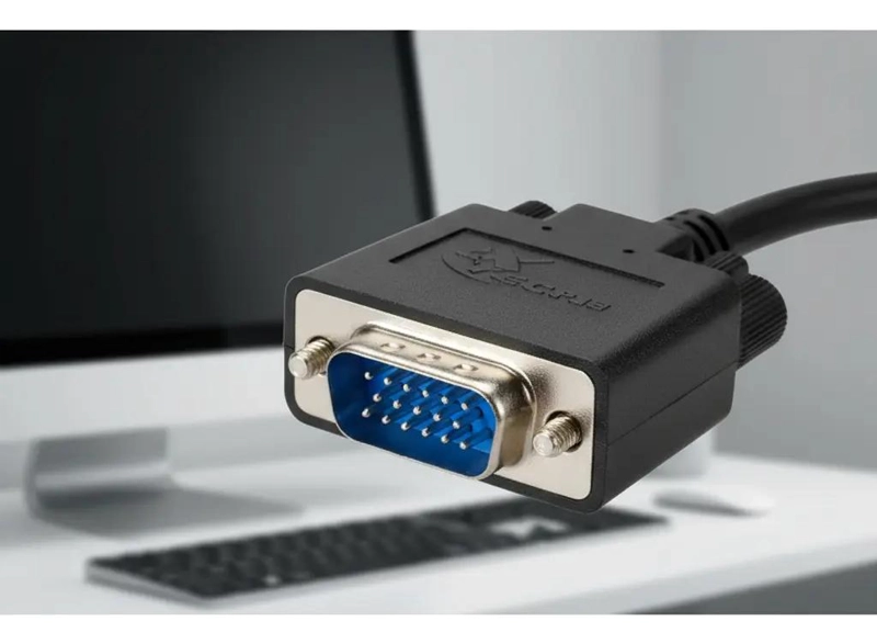 CABLE DISPLAYPORT A VGA 1.8M PARA MONITORES - 9