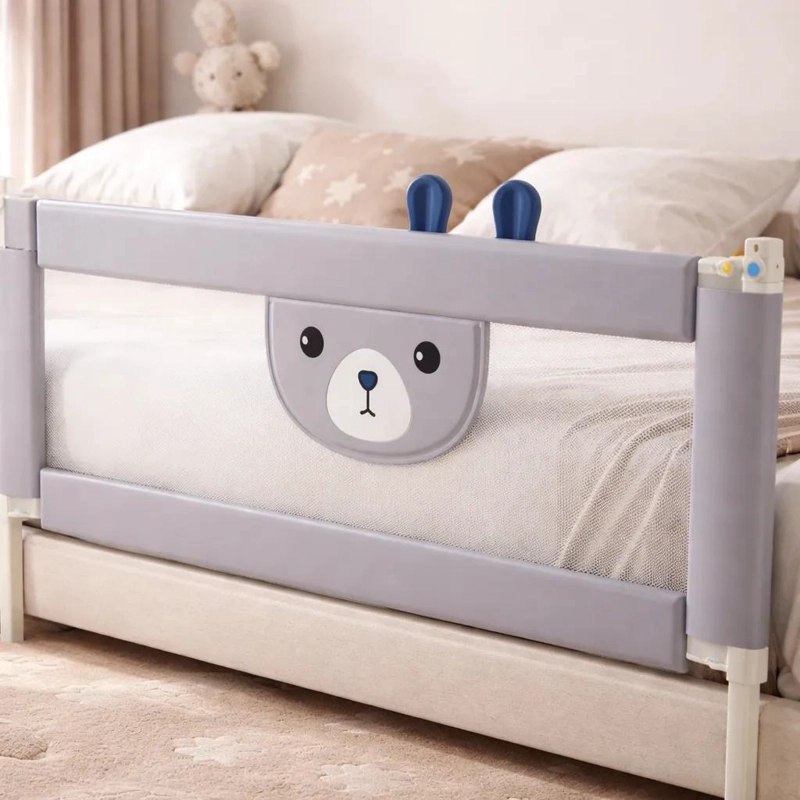 BARANDA DE SEGURIDAD AJUSTABLE PARA CAMA DE NIÑOS 180CM - 7