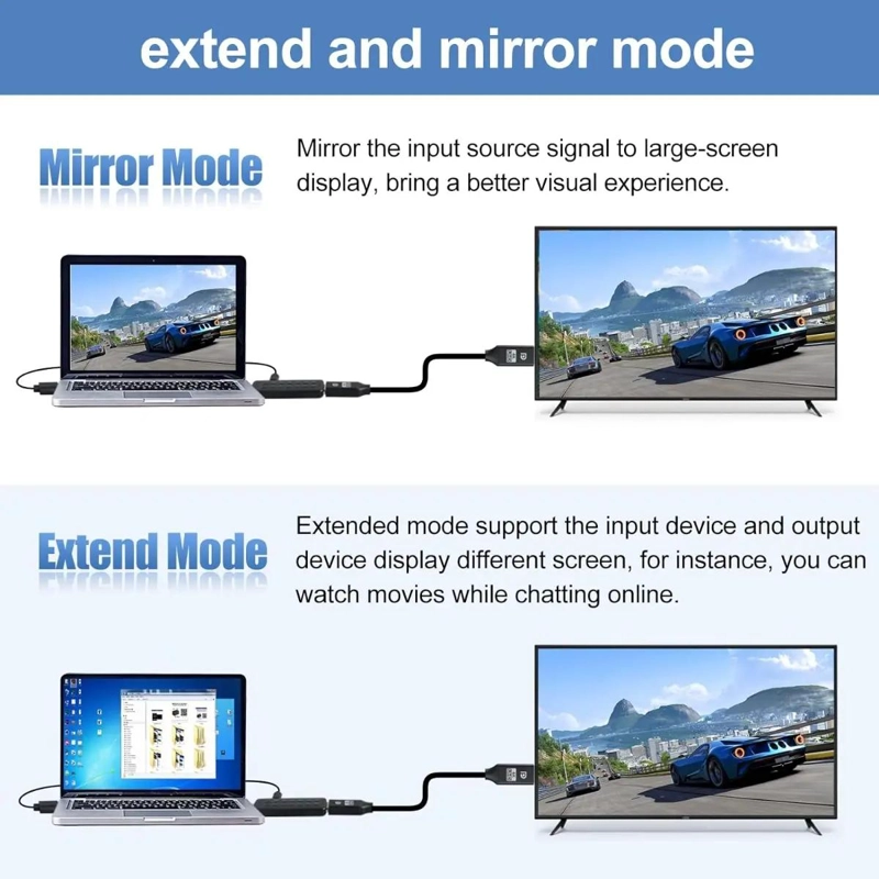 ADAPTADOR HDMI MACHO A DISPLAYPORT HEMBRA ACTIVO 4K 60HZ - 7