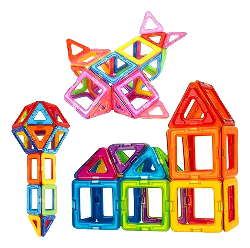 JUEGO DE BLOQUES MAGNE TICOS DE 30 PIEZAS PARA NIÑOS - 1