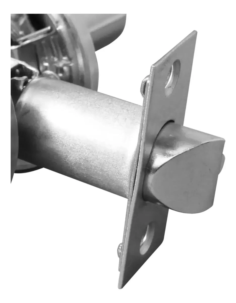 CERRADURA DE MANILLA PARA DORMITORIO Y OFICINA INOXIDABLE - 3