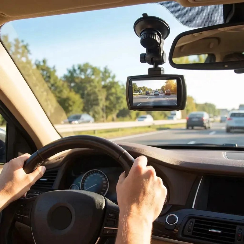 CAMARA PARA AUTO FULL HD 1080P CON VISION NOCTURNA Y SENSOR G - 3