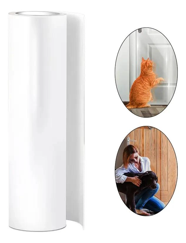 PROTECTOR ADHESIVO ANTIRAYADURAS PARA MUEBLES 21CM X 5M - 1